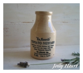 tomato mastard Jar[p1911b12]